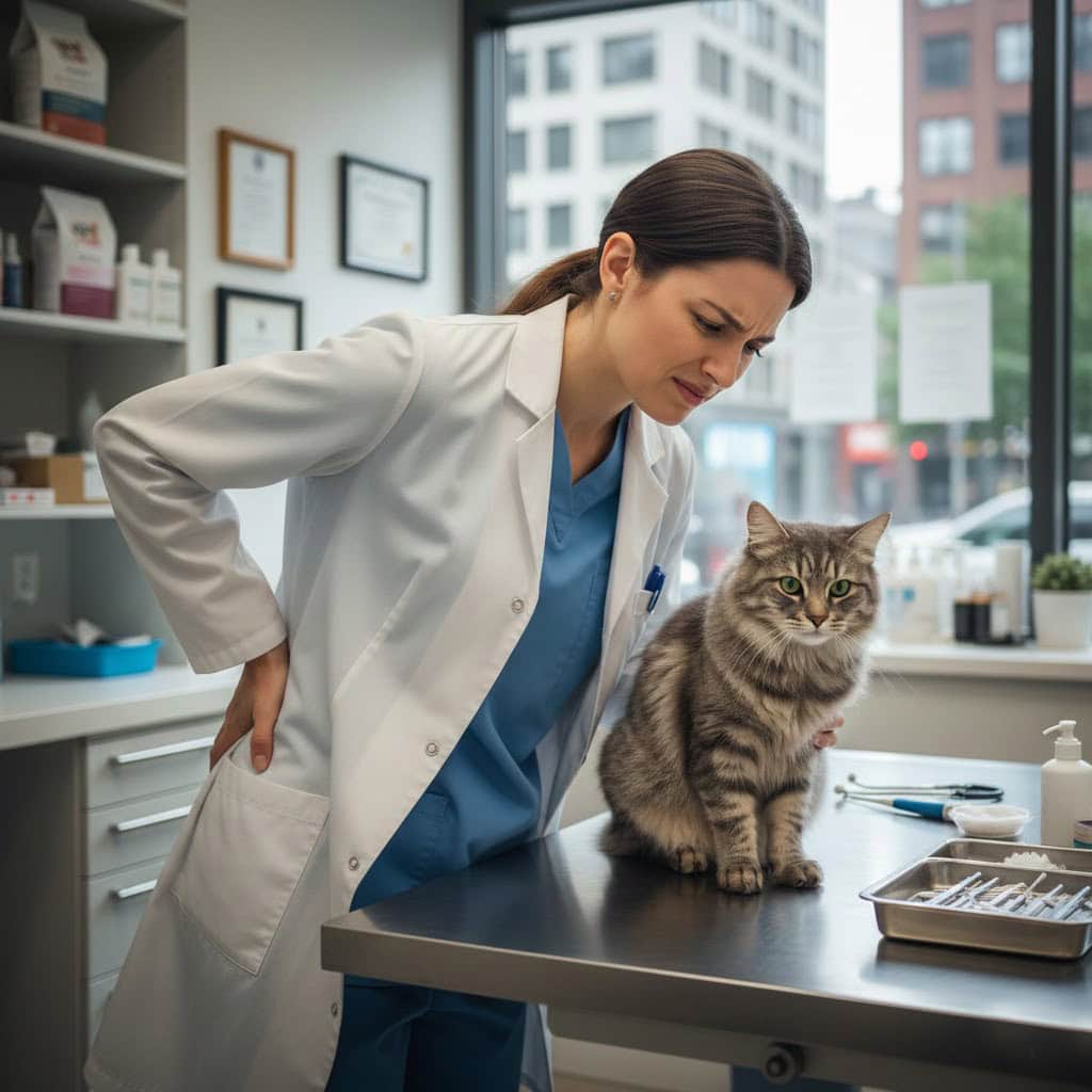 You are currently viewing Your Back Will Thank You: Why Ergonomics Isn’t a Luxury in Veterinary Medicine Anymore